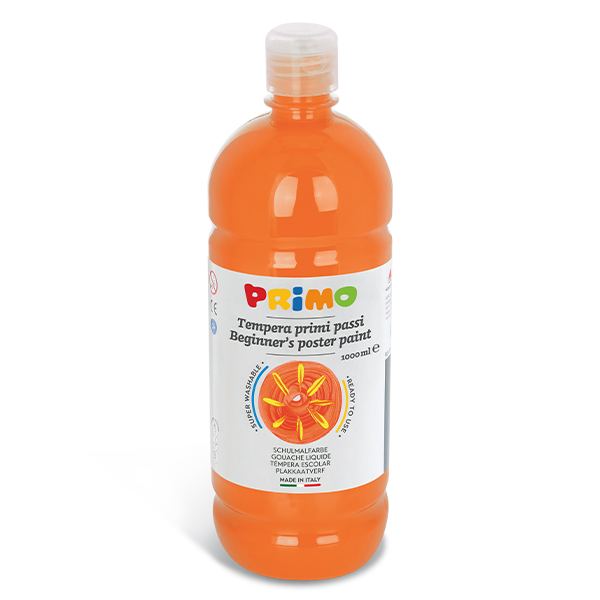 Tempera 1L Narandžasta 20BR1000250 Primo