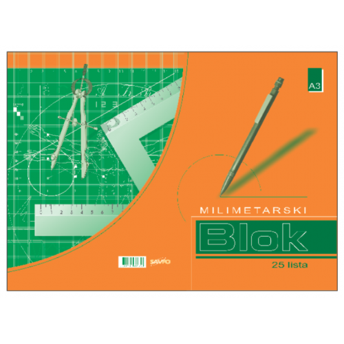 Milimetarski Blok A3