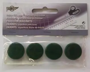Magneti 1/4 Zeleni 20mm 602004