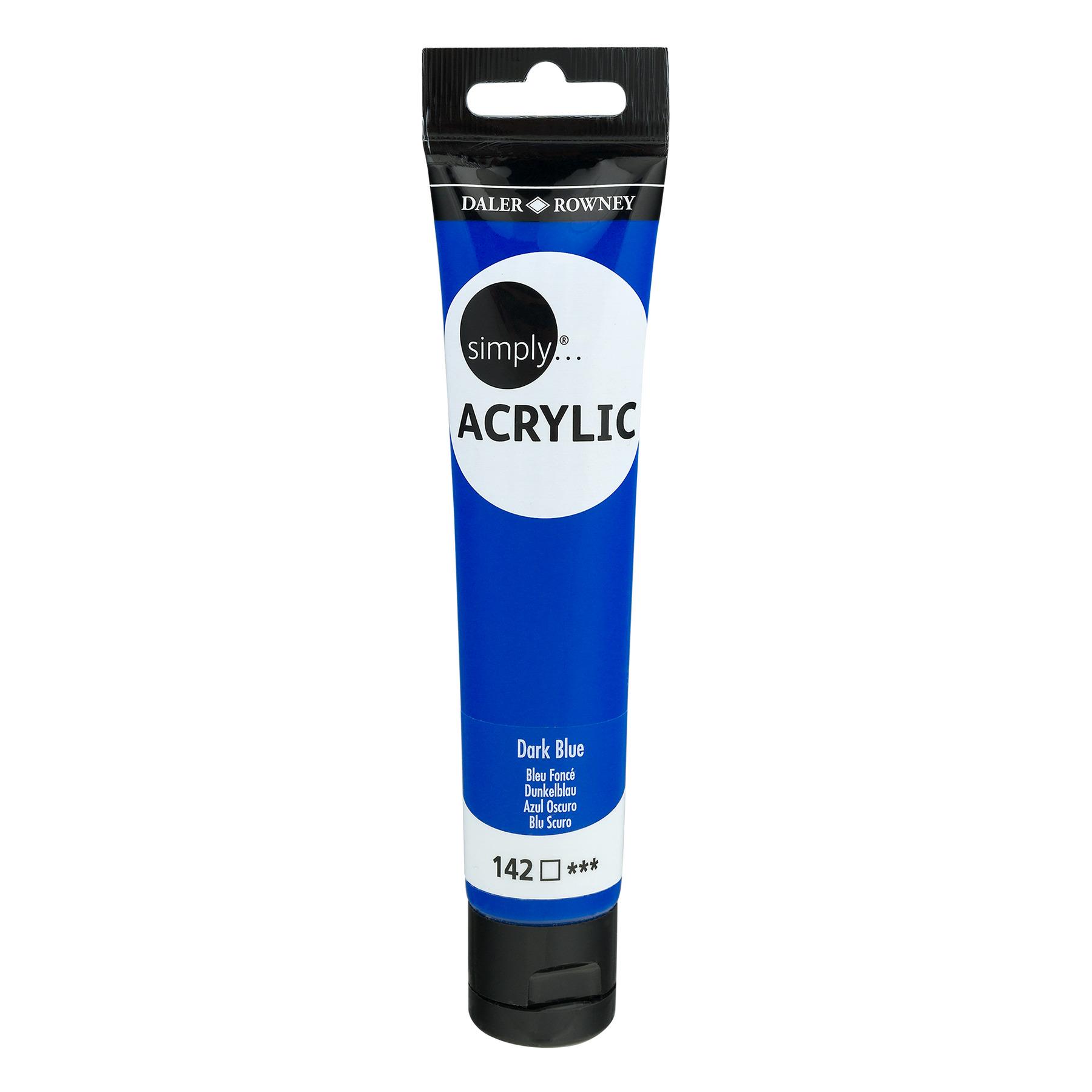 Akrilna Boja Dark Blue Simply 75ml 126975142