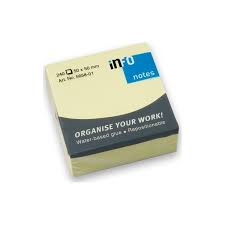 Notes Info Kocka 50x50/240L.žuta 5658-01