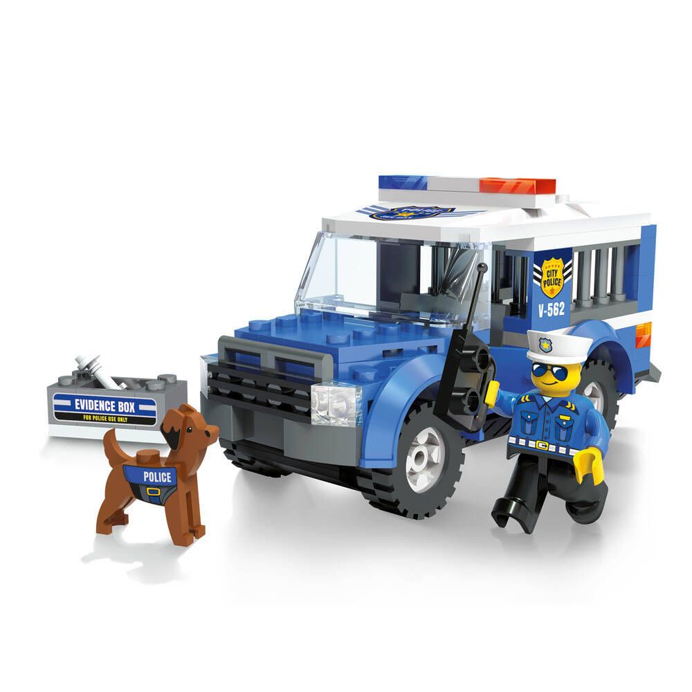 Kocke Policijsko Vozilo Sa Psom Blocki 0613 Mil