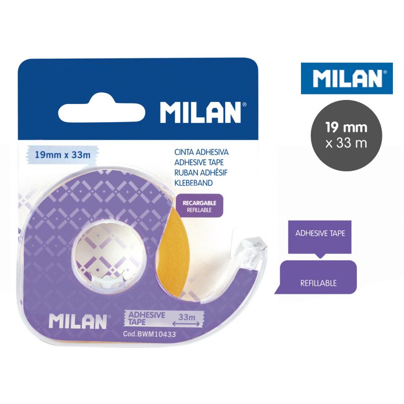 Selotejp 19x33m Na Stalku Milan BWM10433