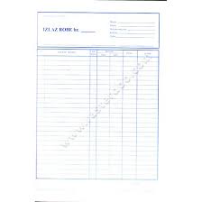 Izlaz Robe A4 Ncr