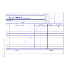 Izlaz Robe A5 Ncr
