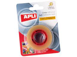 Selotejp 19x33 Transparent 11166 Apli