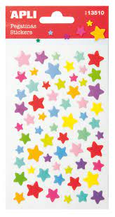 Stikeri-zvijezdice U Boji 13510 Apli
