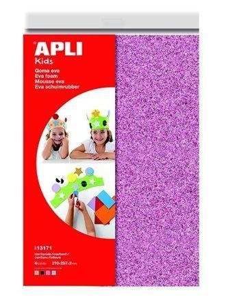 Eva Pjena A4 Gliter Mix 1 List 13171 Apli 