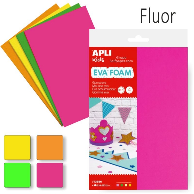 Eva Pjena A4 Fluor Mix 1 List 13556 Apli