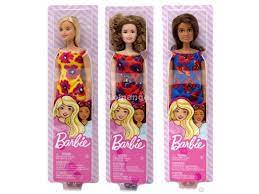 Barbie Lutka Cvetna Haljina Ass GBK92