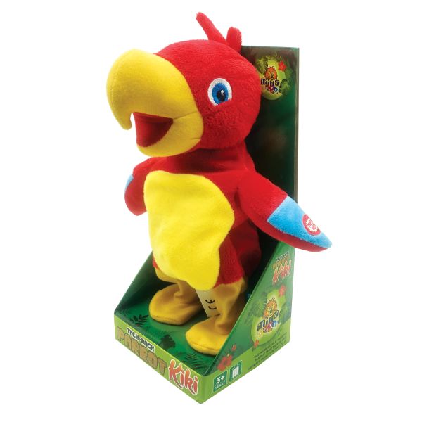 Pliš Papagaj Kiki Koji Ponavlja Reči 17995 Mil