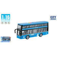 Autobus Na Sprat 1:16 Sa Zvukom I Svetlom WY912A