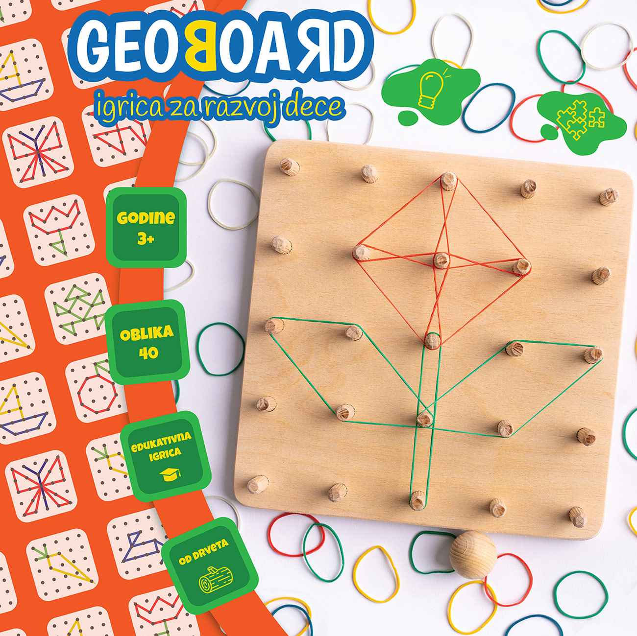 Geoboard Euro Toys