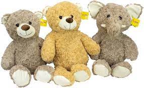 Pliš Medo, Pas, Zec, Slon 60cm Sunkid DIV 39676 