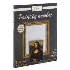 Kreativni Set Bojanje Po Brojevima Mona Liza 40x 50 Cm AR1049/GE