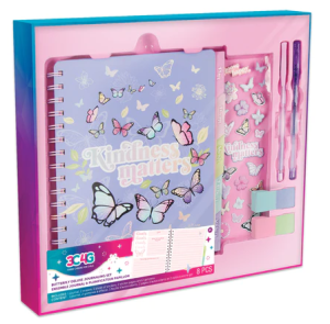 Dnevnik Set Butterfly Delux 3C4G 12027