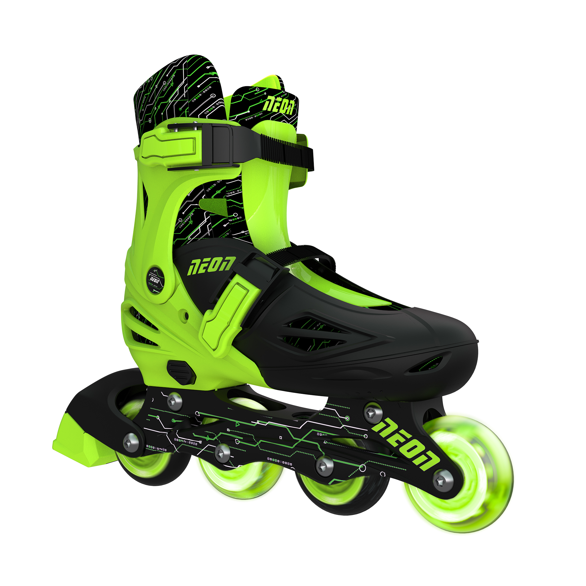 Roleri Zeleni Neon Inline Br.30-33 NT07G4