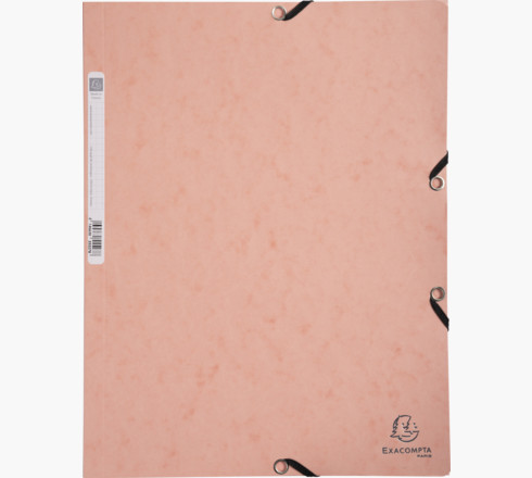 Fascikla Sa Lastikom A4 Aquarel Pink 55527E