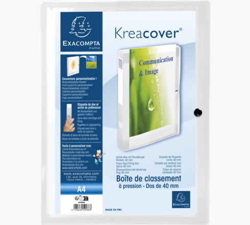 Fascikla Sa Dugmetom A4 D40mm 59988E 