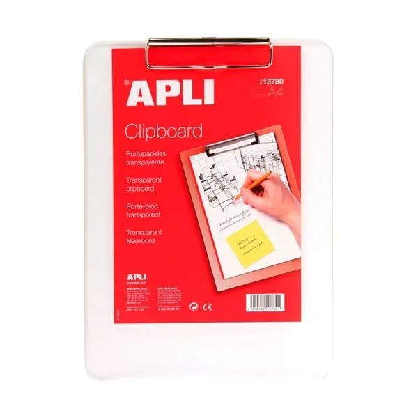 Tabla Sa štipaljkom Transparent 13780 Apli