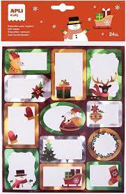 Naljepnice Novogodišnje Za Poklon 19607 Apli