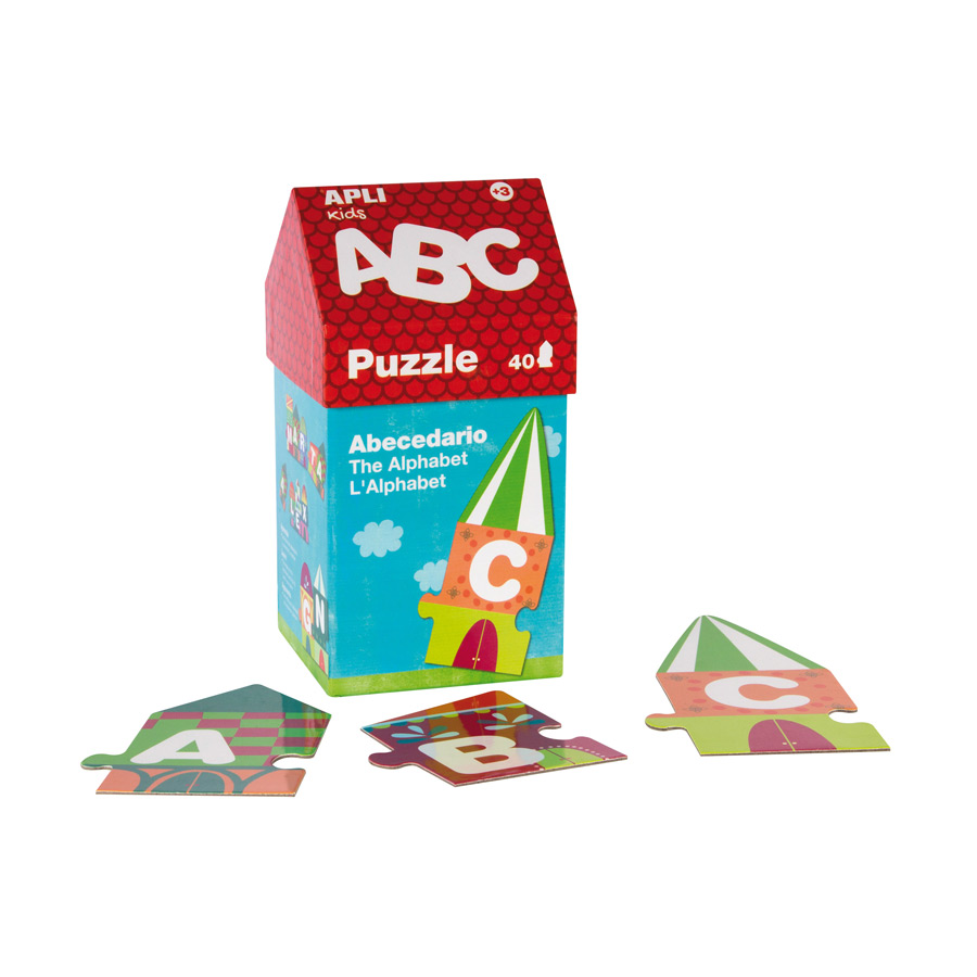 Puzzle-kućica ABC 14805 Apli