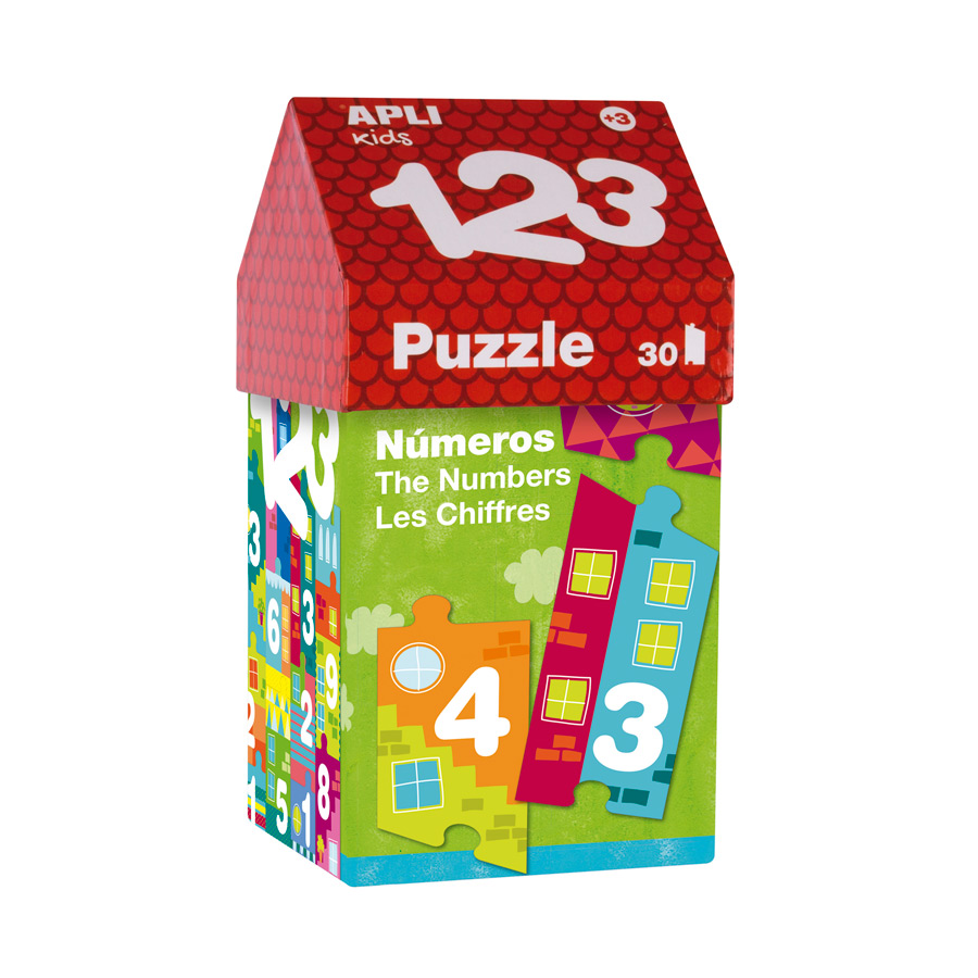 Puzzle-kućica 123 14806 Apli