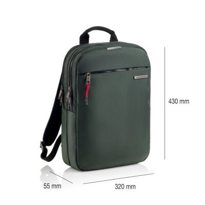 Ruksak Poslovni 13l/32x43x55cm Zeleni MR16983