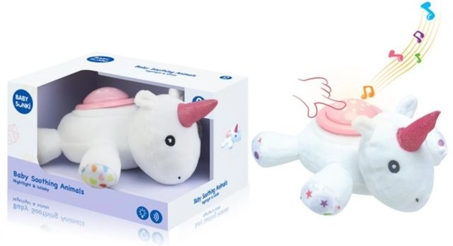 Baby Plišana Igračka Jednorog  Uspavanka/nocno Svijetlo 813/1 Mag