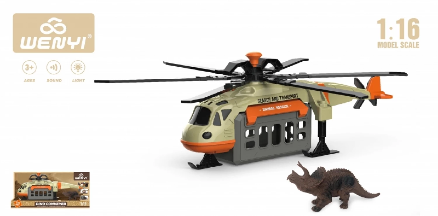 Helikopter Transportni 1:16 Sa Zvukom I Svetlom WY960A Mag