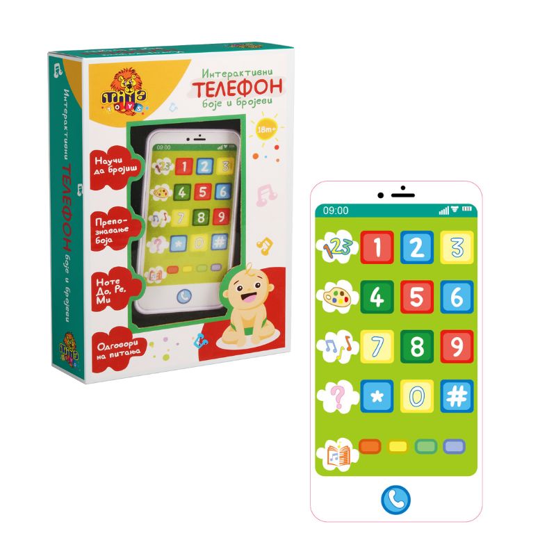 Interaktivni Telefon Boje I Brojevi 11/71338 Mil