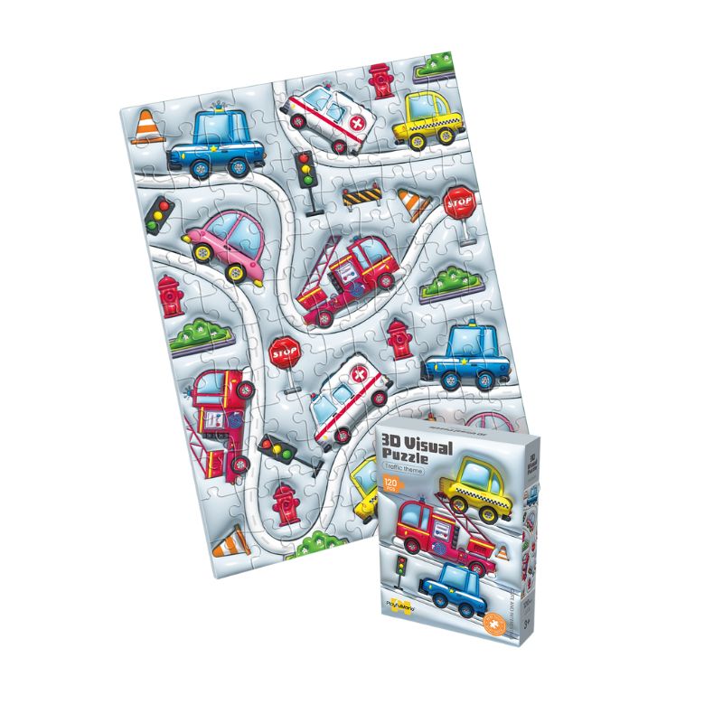 Puzzle 3d Saobraćaj 88978   91/71785  Mil.