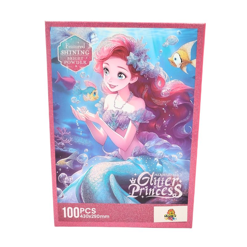 Puzzle Glitter Princess Mermaid Alice 91/71633 Mil. 