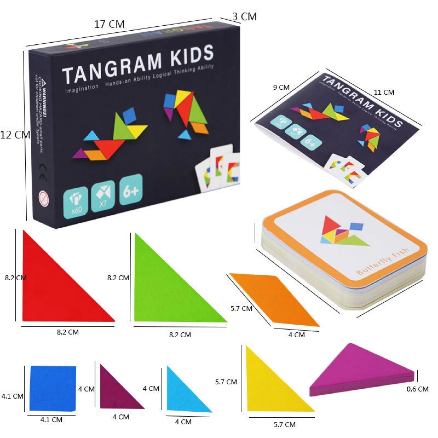 Društvena Igra Tangram Kids D248 Mag