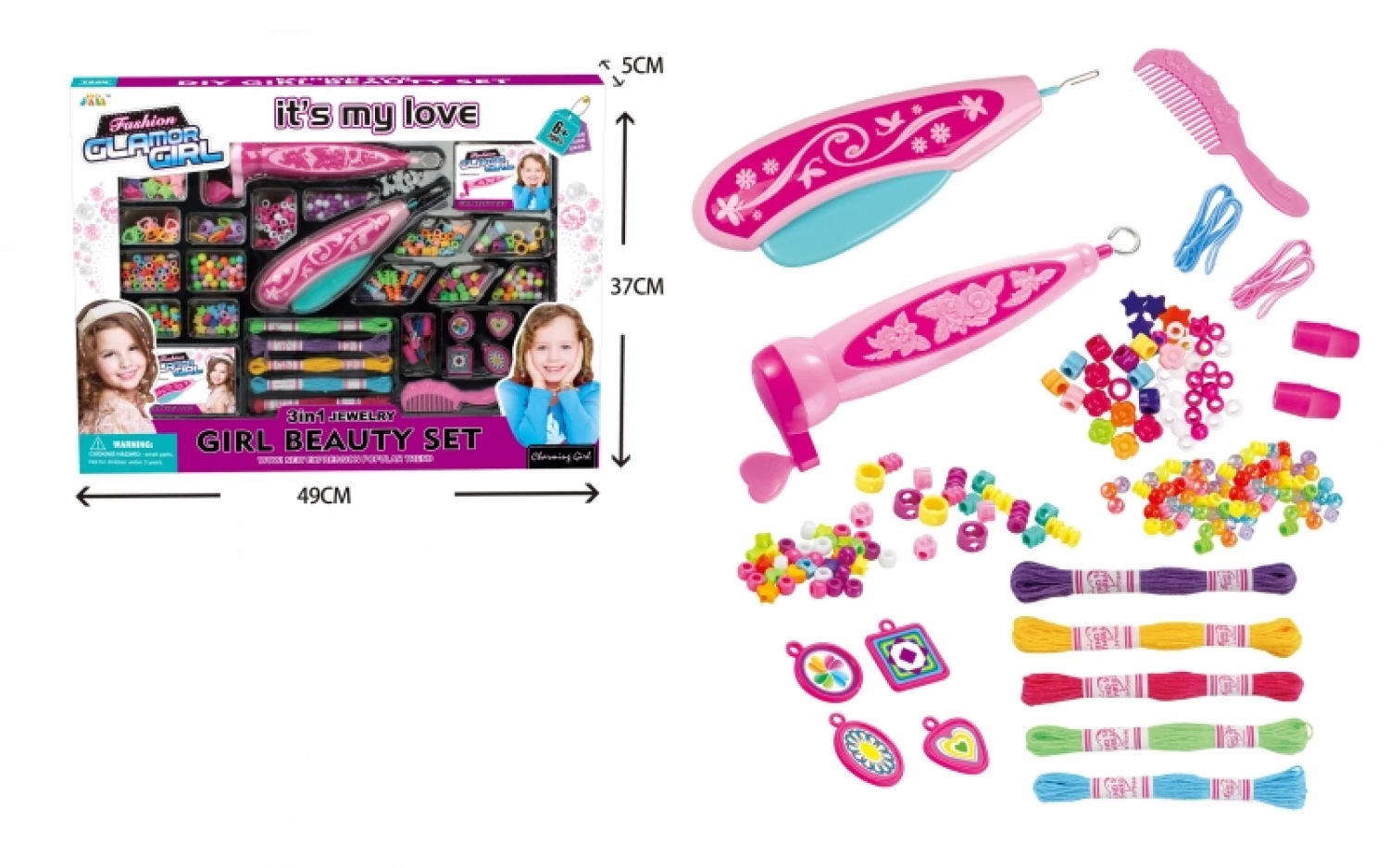 Set Za Ulepšavanje Sa Perlicama 868-19 Mag