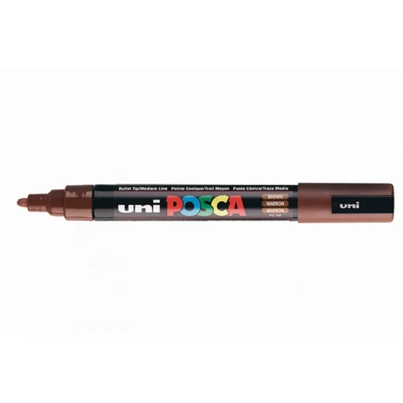 Marker Uni PC-5br Brush Posca Smeđi