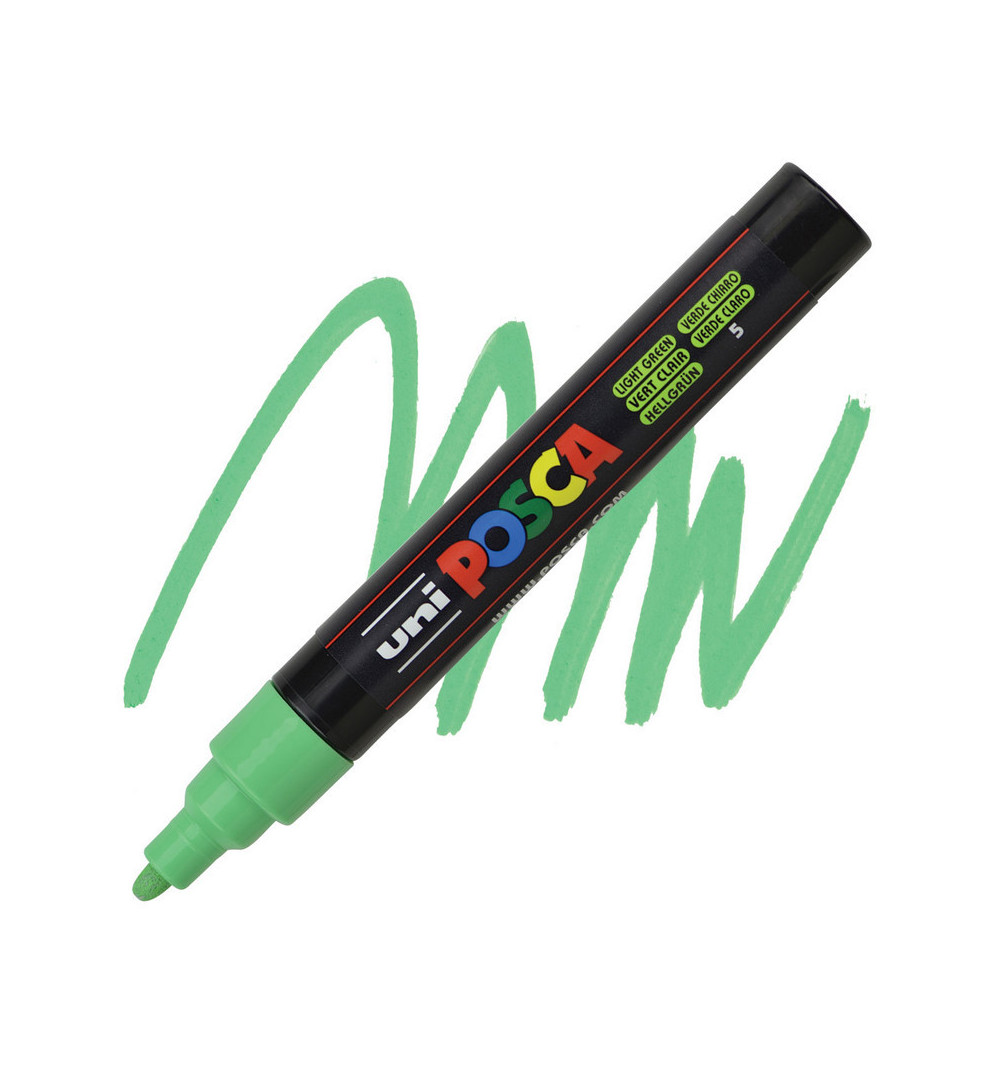 Marker Uni PC-5br Brush Posca Zeleni