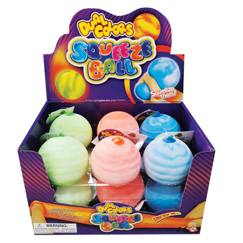 Lopta Squishy 70mm Twotone 77858 Mil