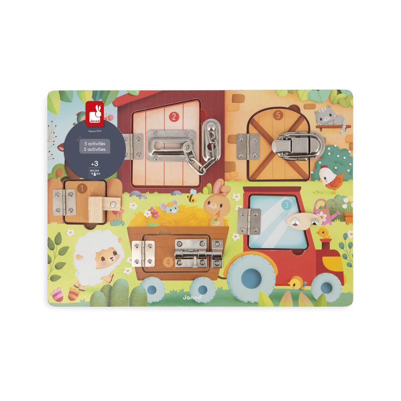 Drvena Tabla Sa Aktivnostima J03334 Janod