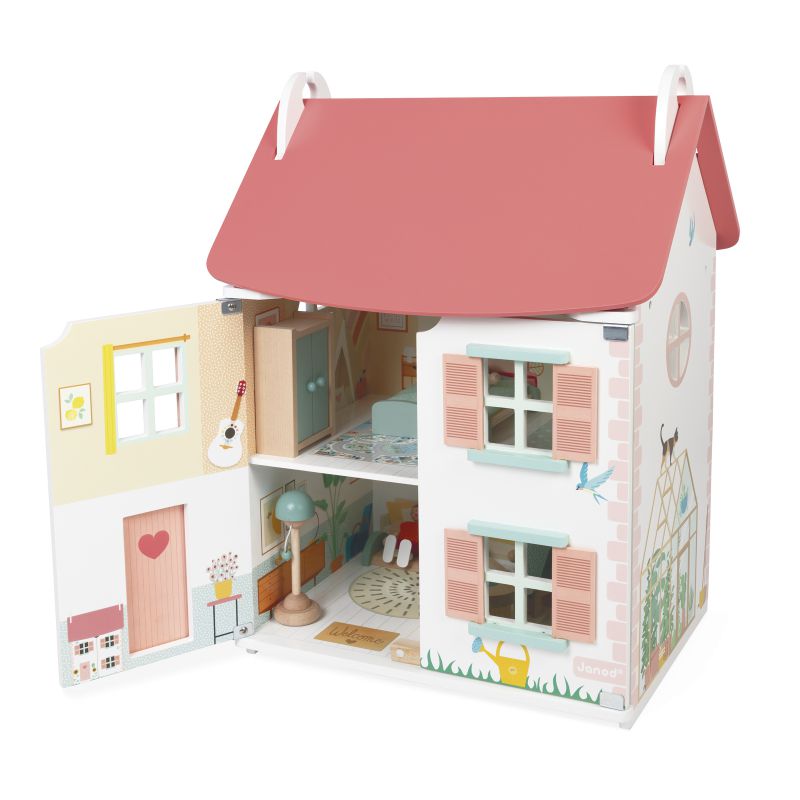 Drvena Kucica Za Lutke J06467 Janod