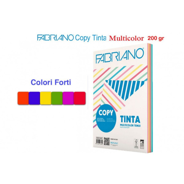 Fabriano Colore A4 200g Mix Tamni 100L 19100817