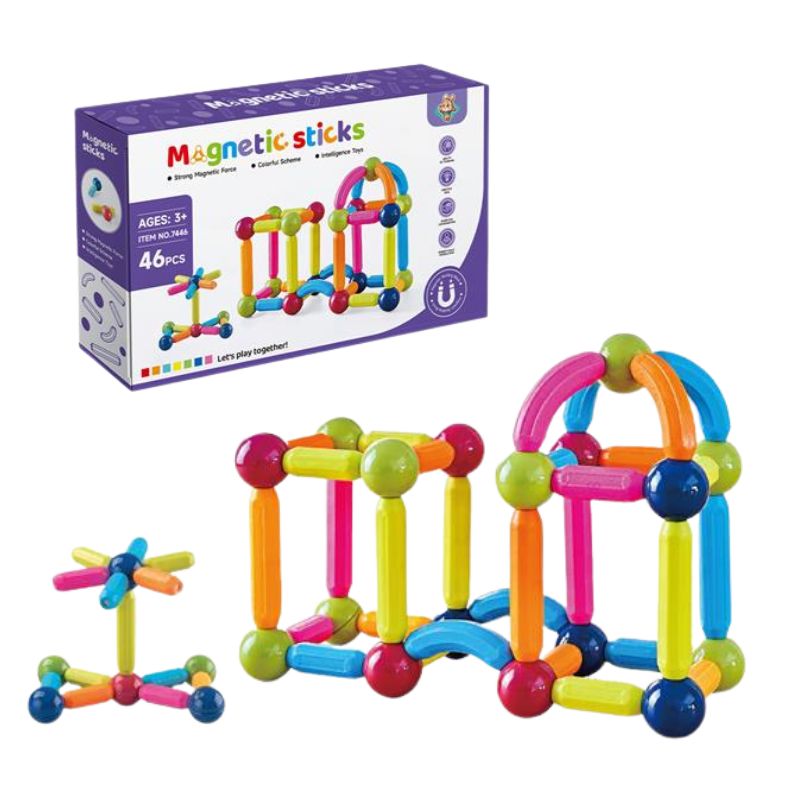 Magnetne Kocke 46 Pcs 11/43731 Milenijum