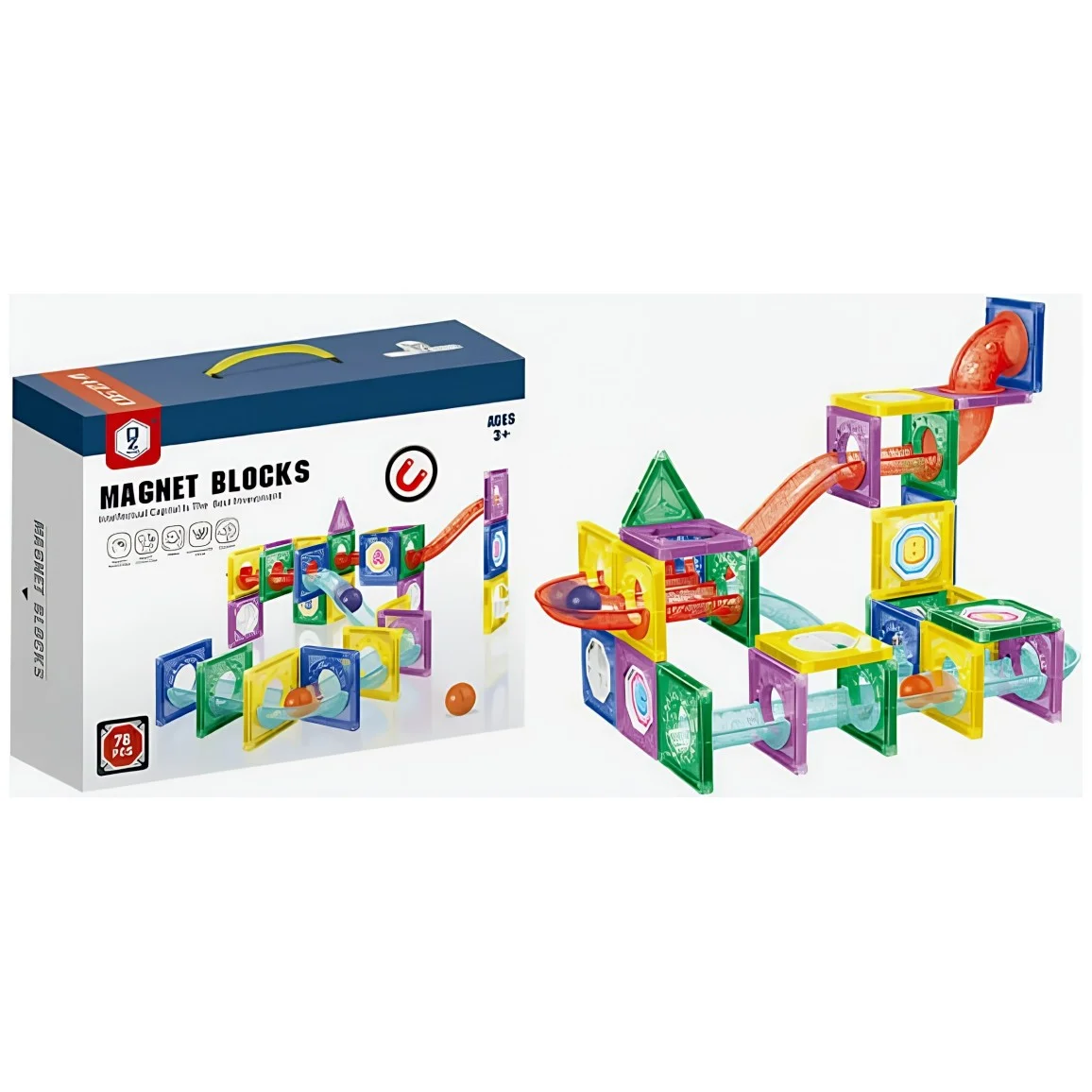 Magnetne Kocke 78pcs 29525 Live