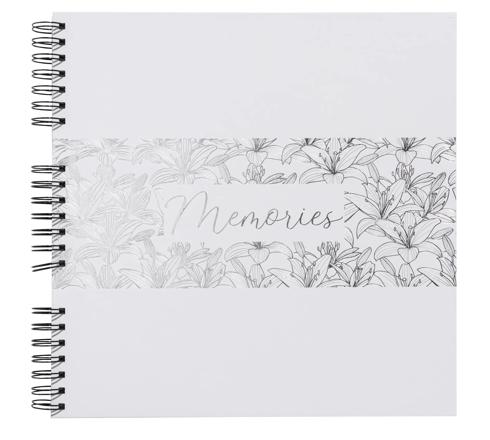 Foto Album 32X32cm 60L Titane Coconut Exa 16792E