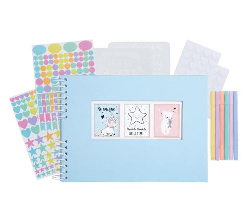 Foto Album 32X22 Scrapaddict Blue 16806E