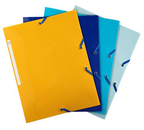 Fascikla Sa Lastikom BeeBlue A4 Mix Boja Exa 55110E