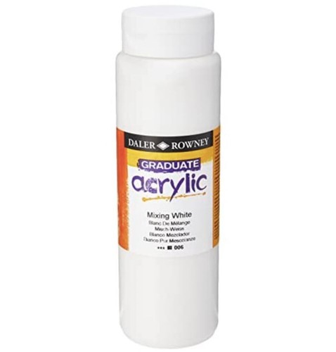 Akrilna Boja Mixing White Graduate 500ml 123500006