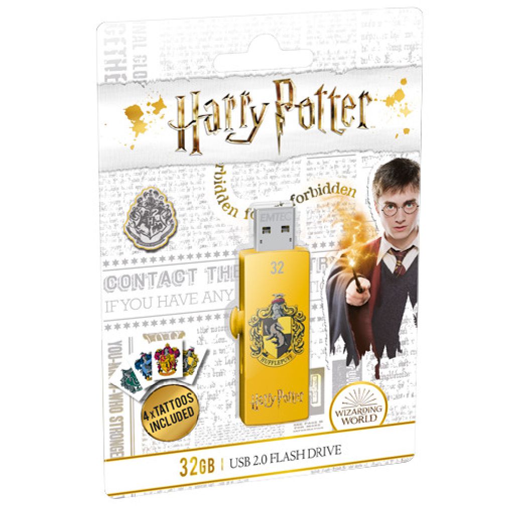 Usb Stick Emtec 2.0 16GB M730  Hufflepuff ECMMD16GM73