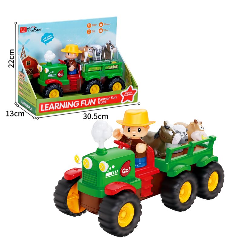 Veseli Traktor Sa Farmerom 35171 32/09425 Mil