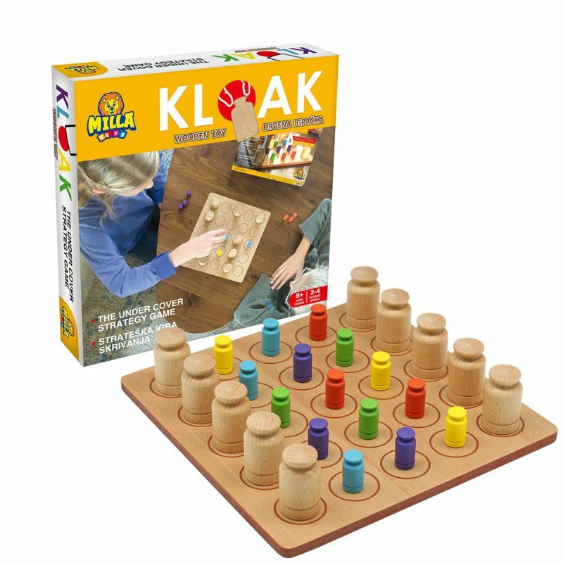 Društvena Igra Kloak Drvena 11/72323 Mil